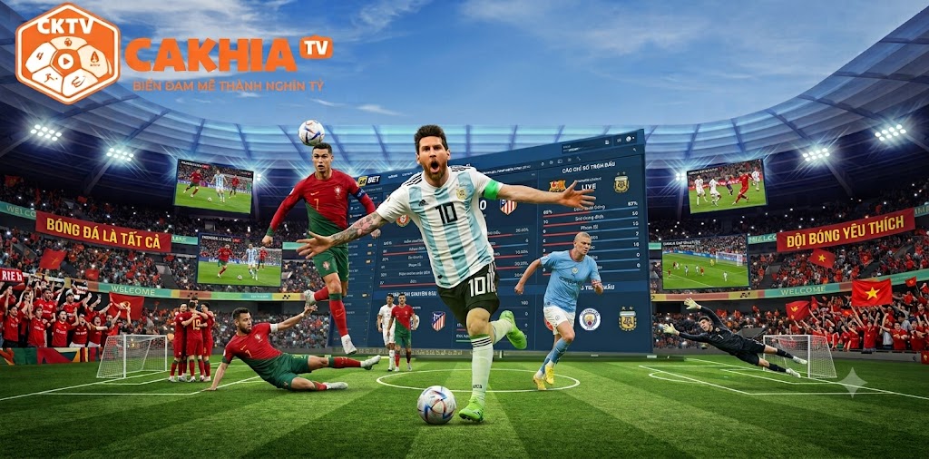 CakhiaTV - Nền tảng trực tiếp bóng đá số 1 VN